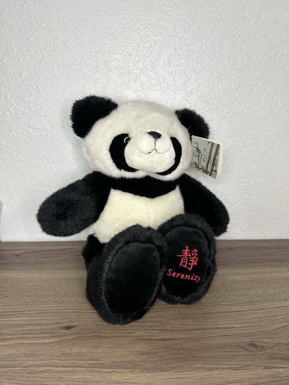 Papel Giftware Awakenings Serenity Panda Plush Stuffed Animal Asian Asia